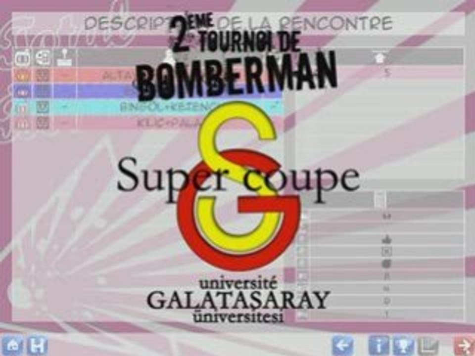 Tournoi de bomberman II - GSU - part.13/12 - SC