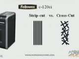 Fellowes c120ci Powershred Cross-Cut Shredder - Tour
