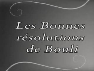 Les bonnes resolutions de bouli