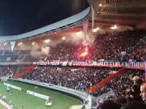 PSG - Valenciennes chants supporters