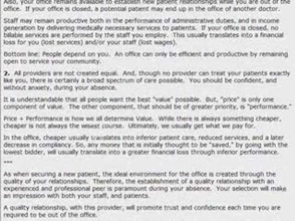 Chiro Office Temporary Doc