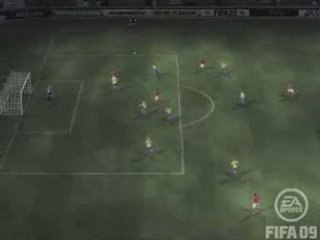 Fifa 09 (Xbox 360): Angleterre -> Sublime but sur centre