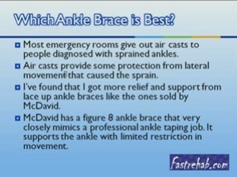Which Ankle Brace is Best for Your Sprained Ankle?