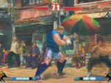 Street Fighter 4 : Fei-Long vs Abel