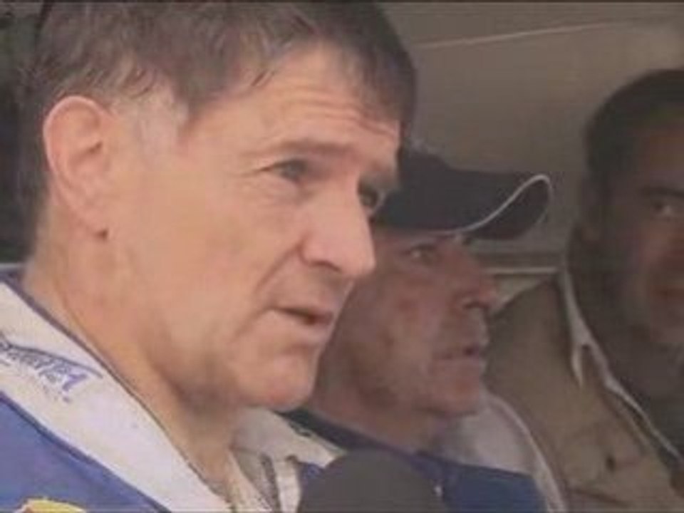 Dakar 2009 Sainz and Perin interview stage 12