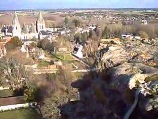 Loches vue du Donjon