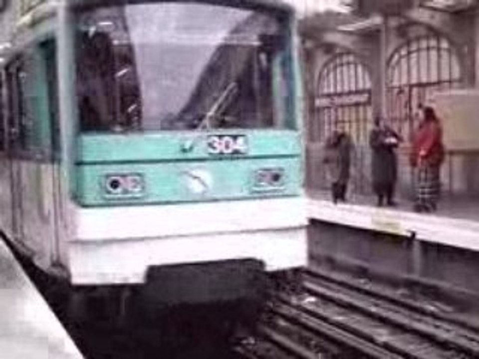 Metro a paris