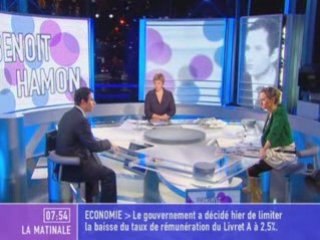 Benoît Hamon invité de la Matinale de Canal +
