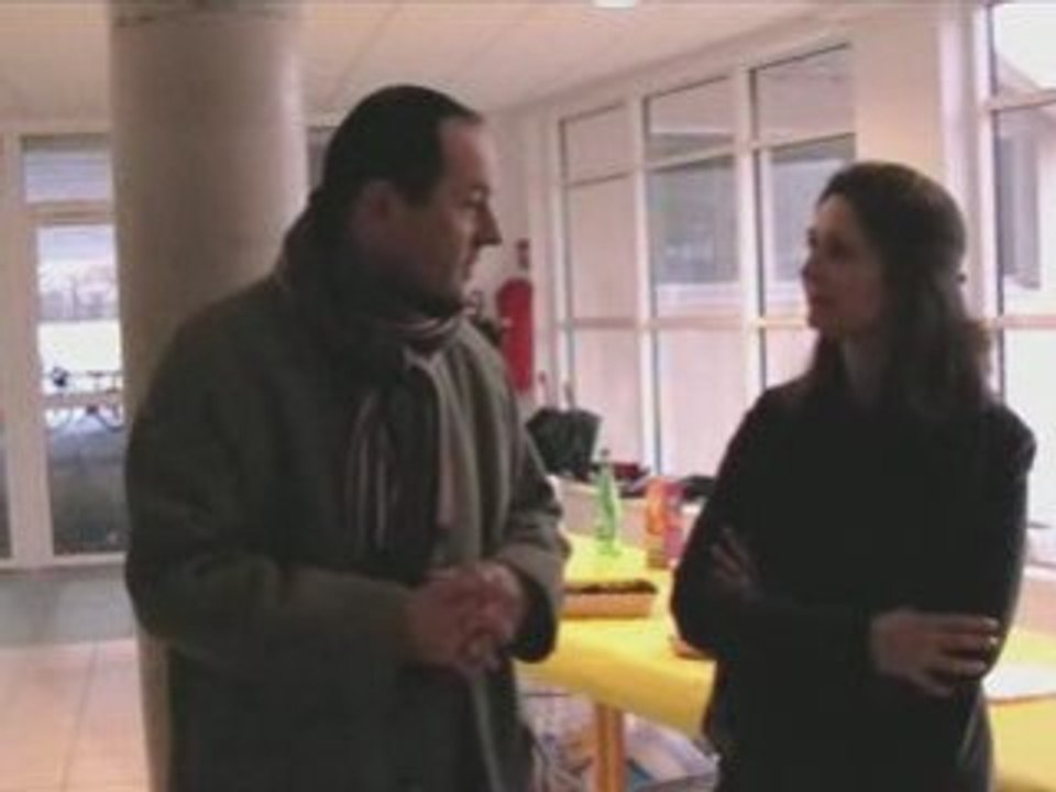 Inauguration d'une nouvelle piste cyclable à Olivet