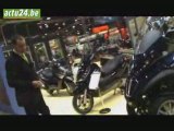 Actu24 - Salon de l'auto - scooter Piaggio MP3