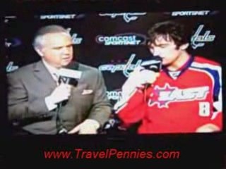 VIDEO Ovechkin Upcoming NHL All Star Game 2009