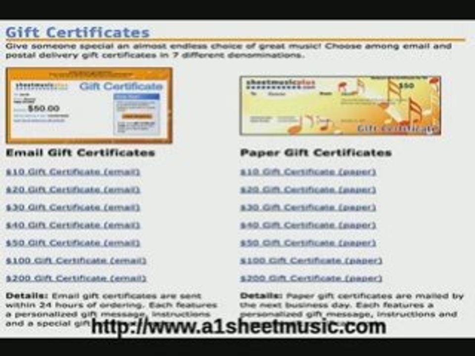 Sheet music *Watch*