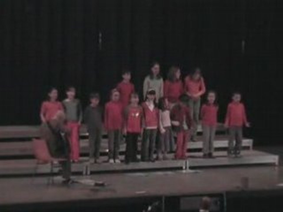 Chorale enfants Graines d'Artistes de Fonsorbes, le 29 03 08