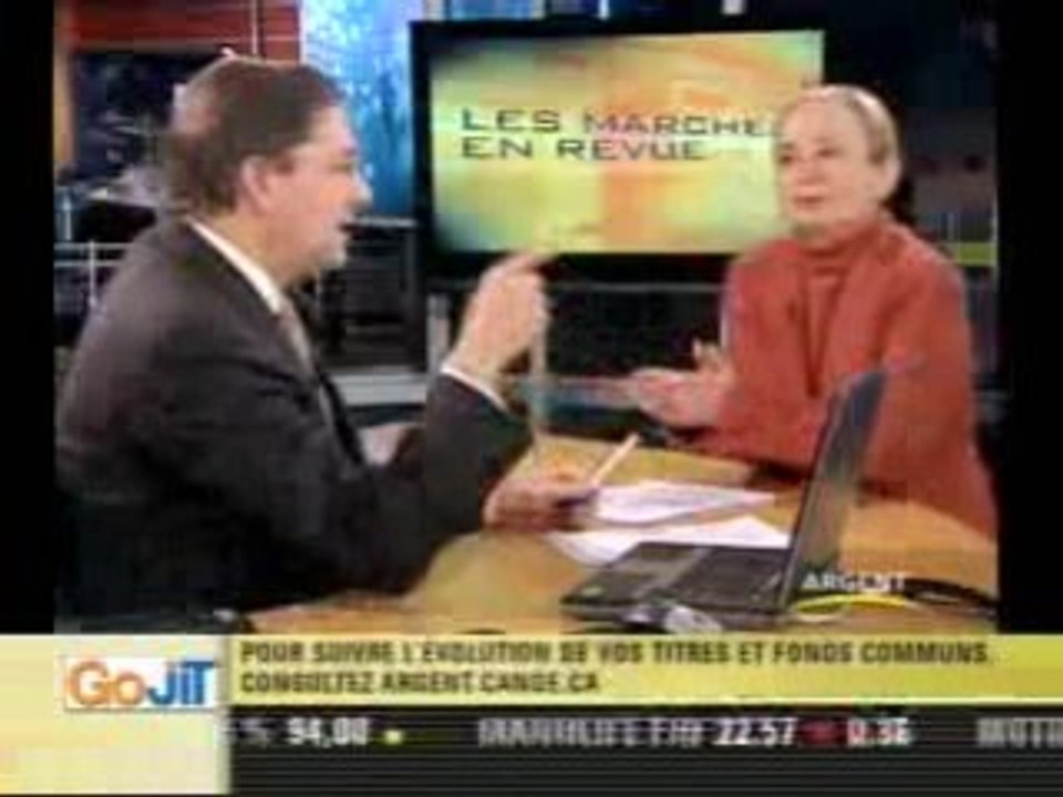 Mme Louise Champoux-Paillé à LCArgent 16-01-2009