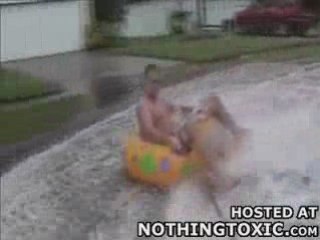 Street Tubing Moron