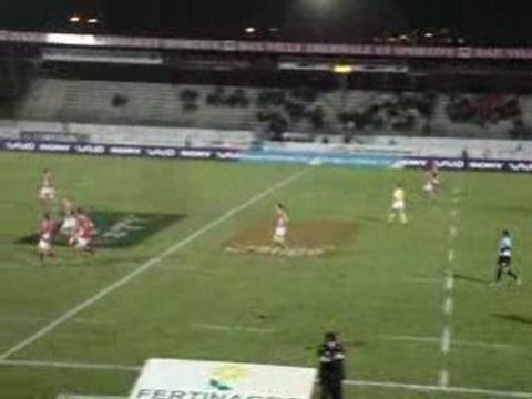 Pénalité de Maxime Petitjean pour l'USDAX contre ROVIGO