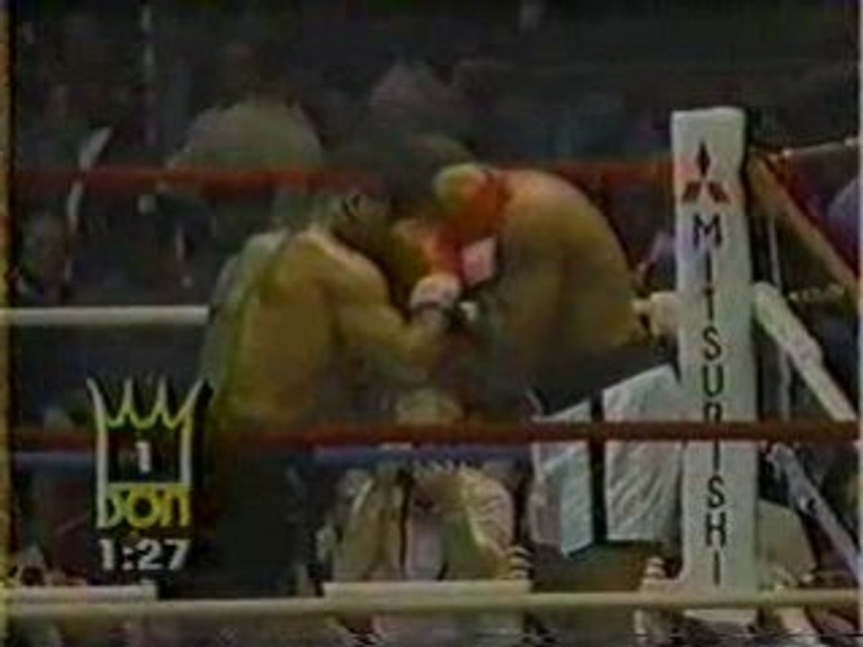 tyson vs  Reggie Gross le 13 juin 1986