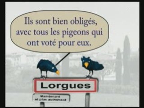 Lorgues Parole de corbeaux les pigeons