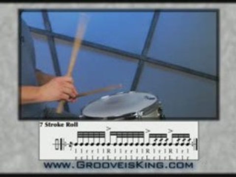 7 Stroke Roll - Drum Lessons - Drum Rudiments