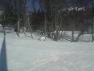 moi luge pas peur avec seb