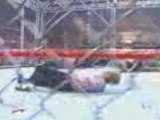 WWE - Jeff Hardy Swantom Bomb off a  Cell