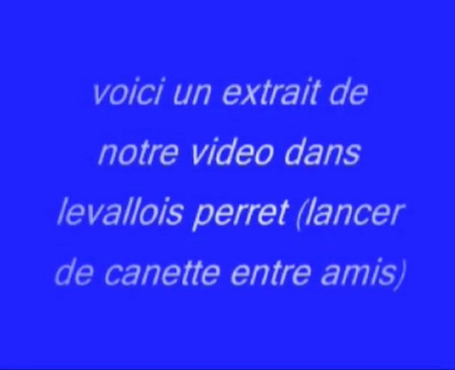 lancer de canette