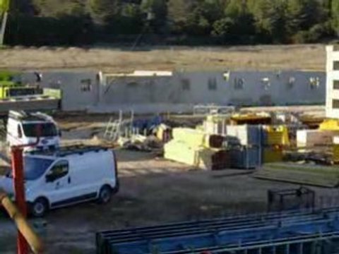 St Joseph Pierre Rouge - chantier au 13jan 2009