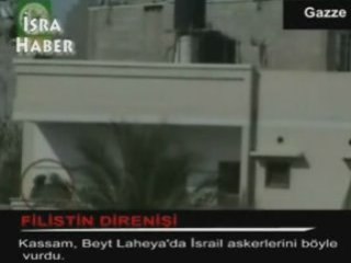 Kassam, İsrail Askerlerini Böyle Vurdu