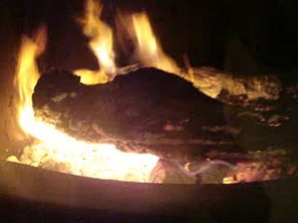 la cheminee est arrivee