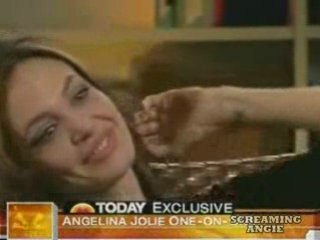 ANGELINA JOLIE * EXCLUSIVE ONE-ON-ONE INTERVIEW *