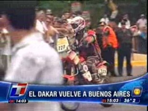 Dakar Rally 2009 Vehicles Back In Buenos Aires