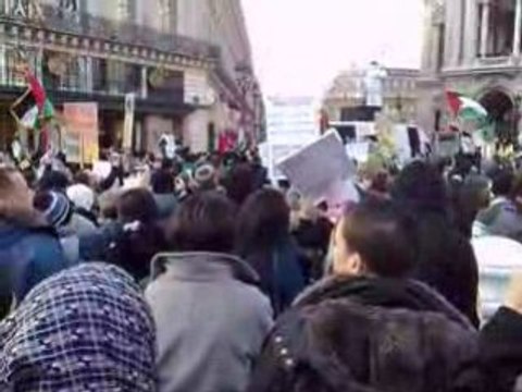MANIF POUR LA PALESTINE PARIS 17/01/2009