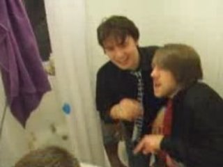 New years eve 2008 fight party at gubs house in Worcester