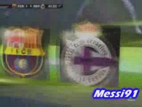 ETO'O 3-0 FC BARCELONE - DEPORTIVO LA COROGNE