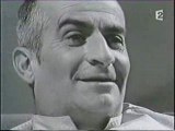 LOUIS DE FUNES ARCHIVES ORTF INTERVIEW ITW ARCHIVES HQ FR