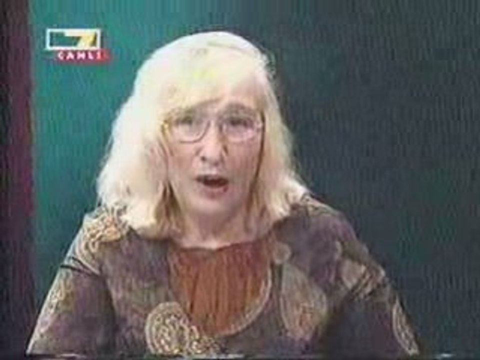 Alev Alatlı 1999 senesinde Kanal7'de. bölüm 1