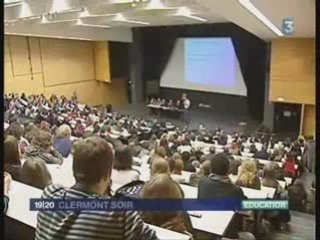 AG à l'Université Blaise-Pascal Clermont-Ferrand II