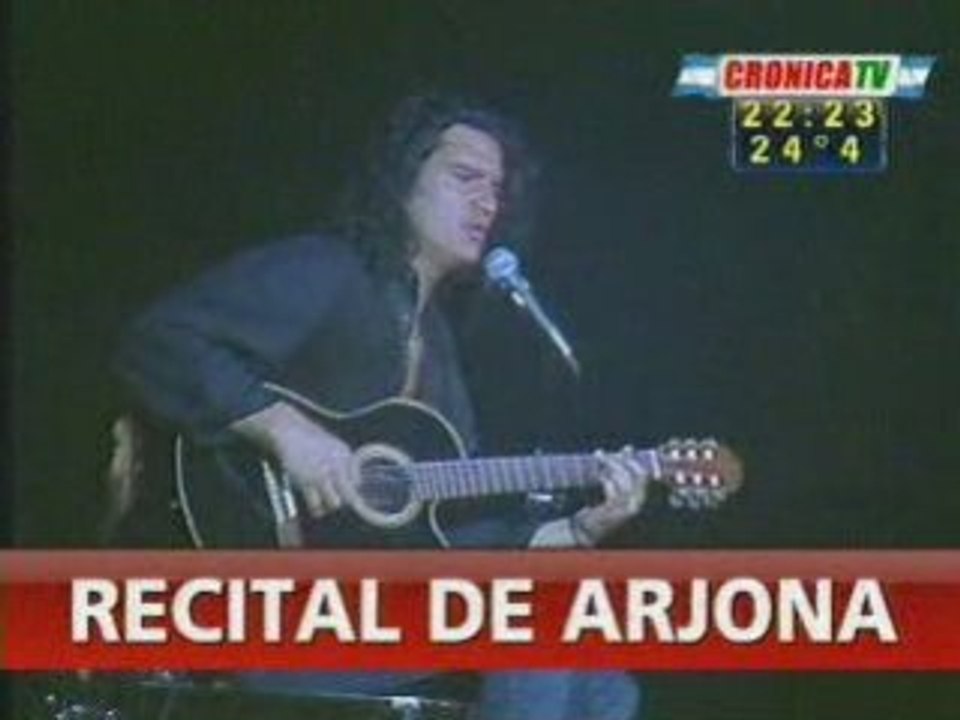 17/01/2009 Especial Ricardo Arjona en CRONICA PARTE 3