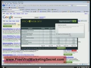 PPC Web Spy | Free Keyword Spy Tool