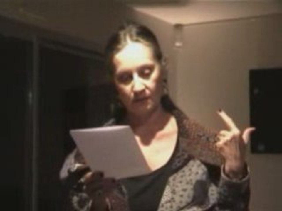 Martine Morillon-Carreau : le poète performeur