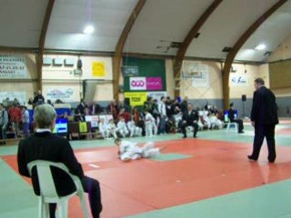 1er combat de judo de joseph nivelles le 17/01/09