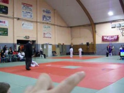 1er combat de judo de julien nivelle 17/01/09