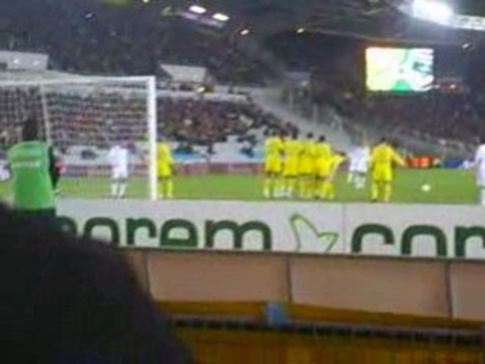 Coup franc de Gourcuff