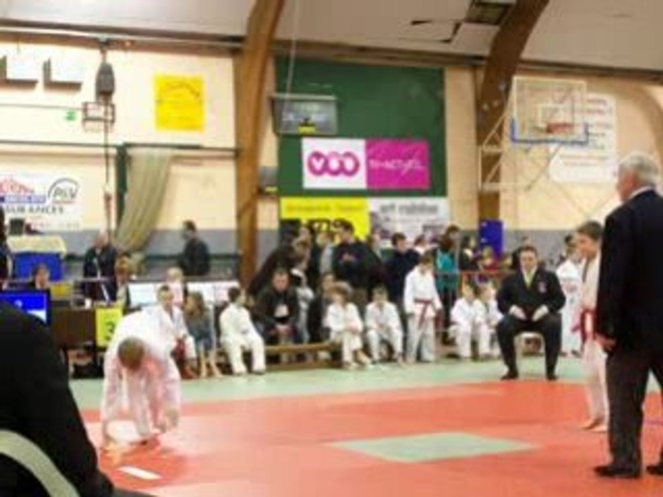 3 ème combat de judo de gérald nivelles 17/01/09
