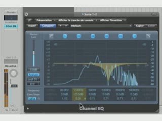 Tuto wave en cours d'écoute dans Logic 8