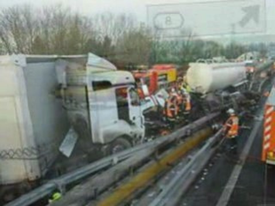 accident  terrible lille dunkerque