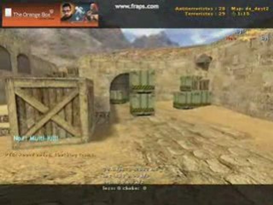 Quelques frags sur cs 1.6