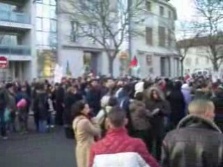 Manif à bourg en bresse contre le massacre israelien a gaza 7/8