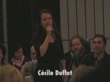 Rencontre Europe Ecologie : Cécile Duflot