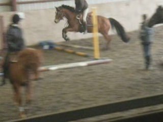 Seance de saut sans etrier